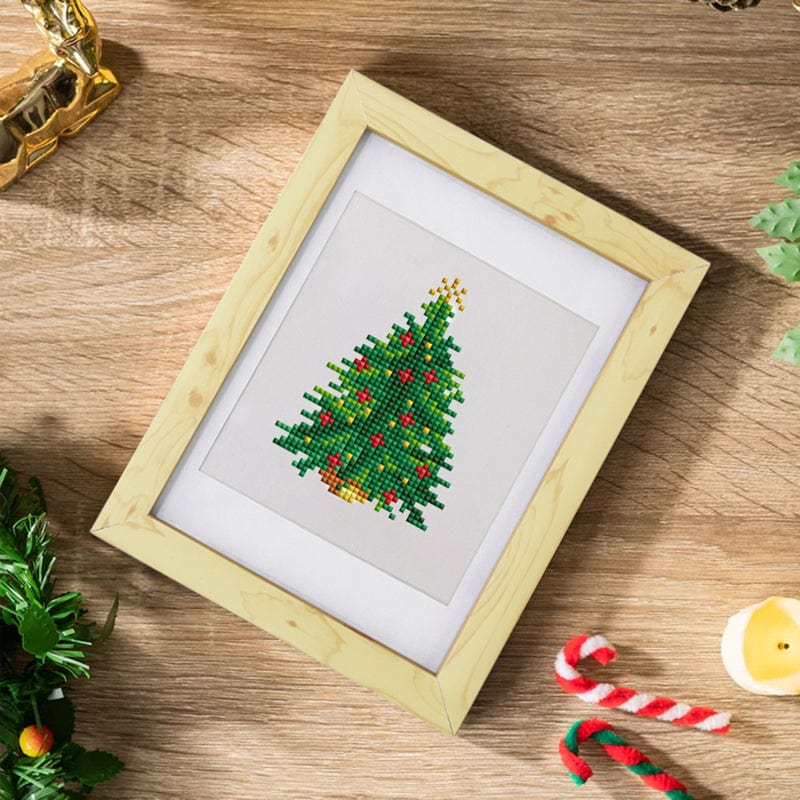 Festive Magic, Set of 12 — Mini Diamond Painting Set, product view 4