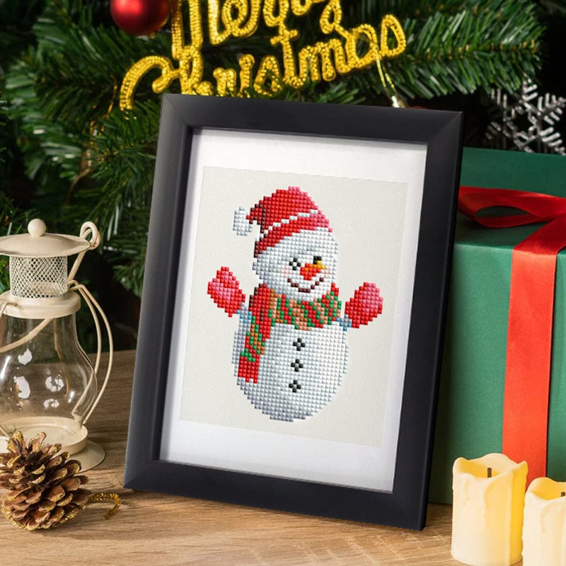 Festive Magic, Set of 12 — Mini Diamond Painting Set, product view 5