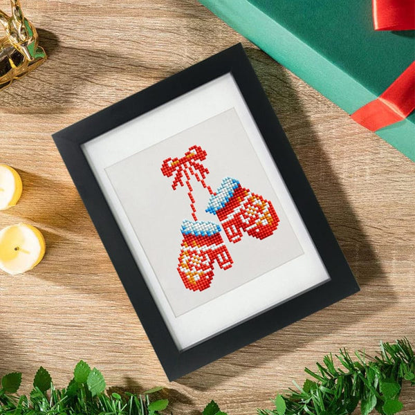 Festive Magic, Set of 12 — Mini Diamond Painting Set, product view 6