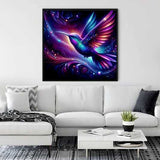 Hummingbird, Colorful — Diamond Painting Kit, product view 2