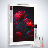 Roses in the night — Diamond Painting Kit, product view 2