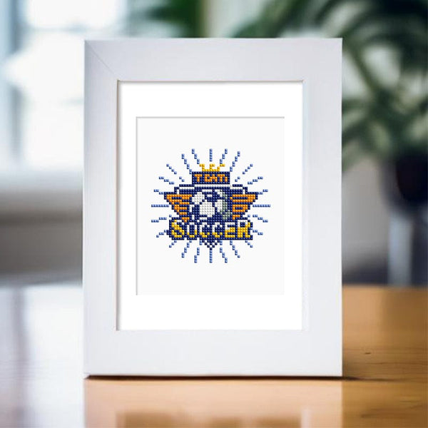Soccer Fans Collection, Set of 12 — Mini Diamond Painting Set, product view 5