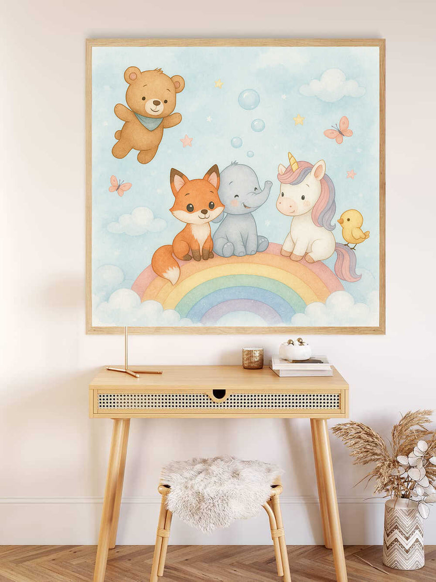 Rainbow Dream Friends — Diamond Painting Kit, product view 2