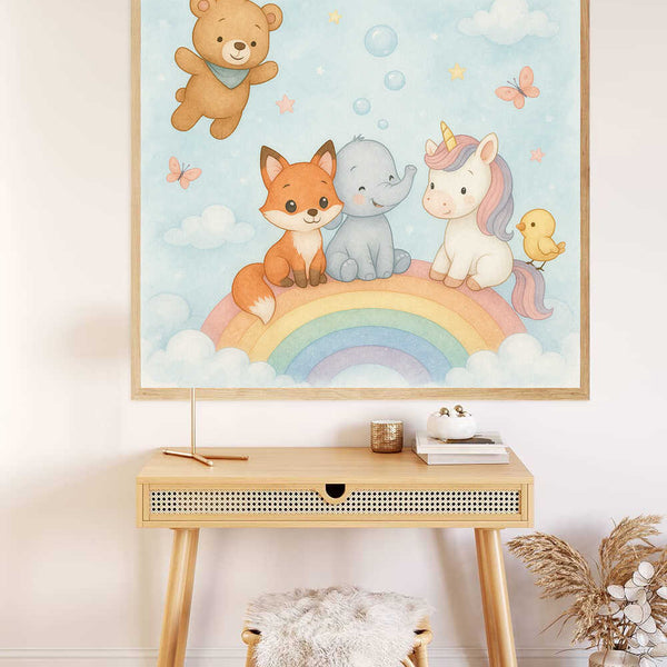 Rainbow Dream Friends — Diamond Painting Kit, product view 2