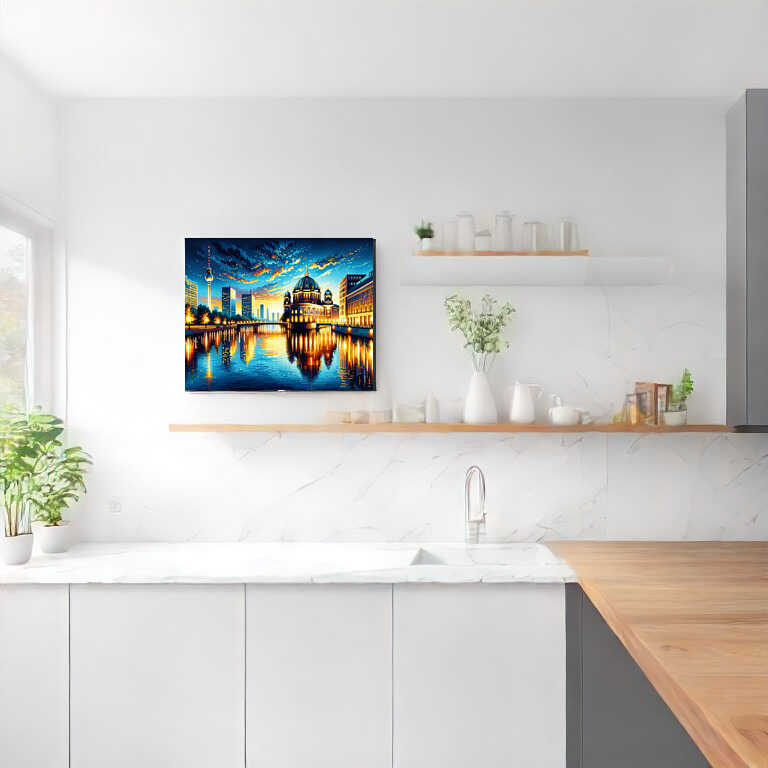 Berlin in the Evening — Diamond Painting Kit, product view 2