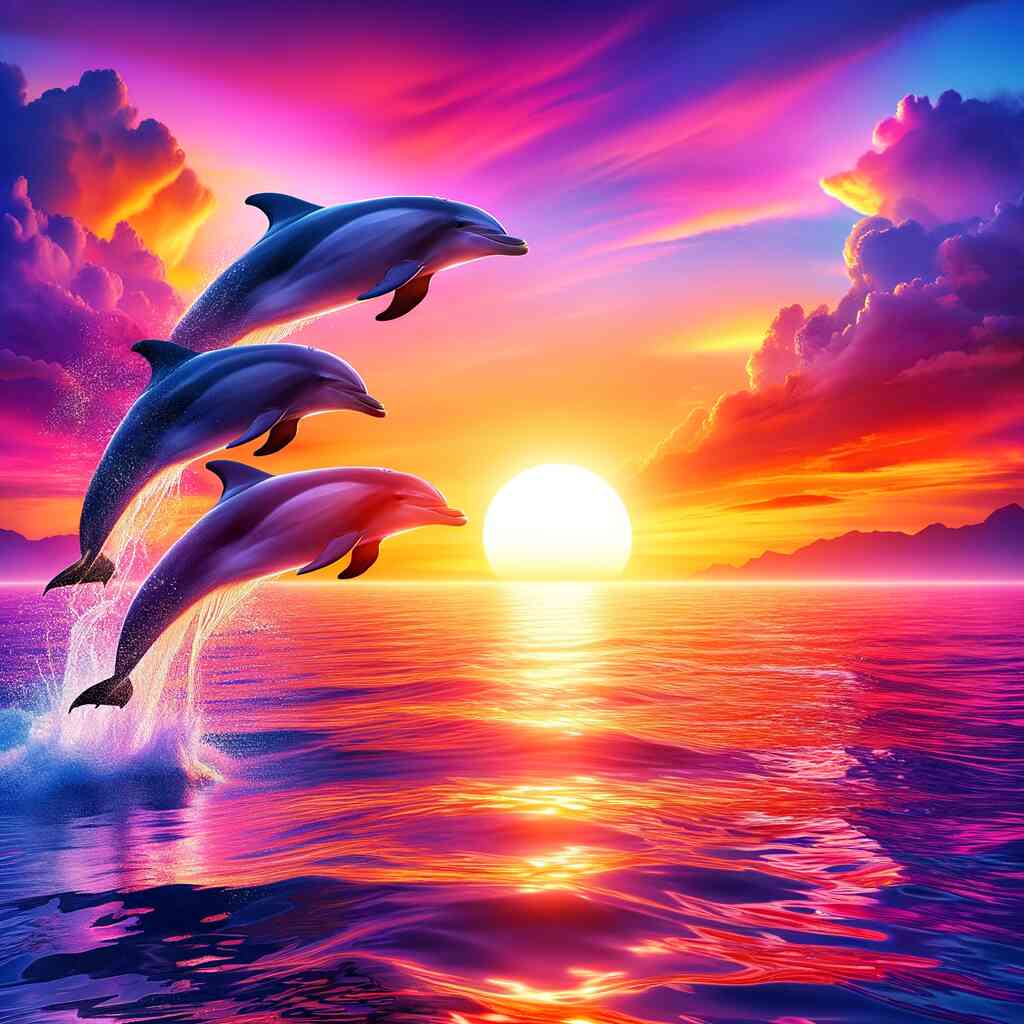 Dance of the ocean — Diamond Painting Kit design