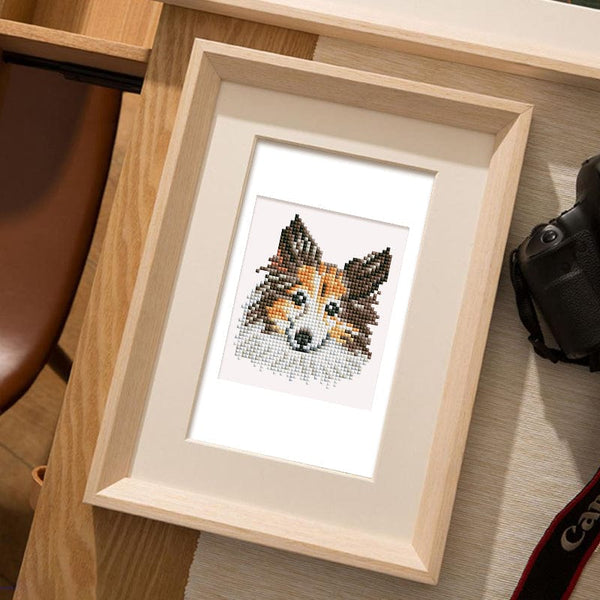 Dogs Collection, Set of 12 — Mini Diamond Painting Set, product view 13
