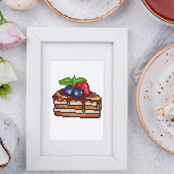 Cakes and Pastries, Set of 12 — Mini Diamond Painting Set, product view 11