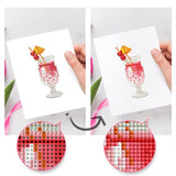 Colorful Cocktail Dreams, Set of 12 — Mini Diamond Painting Set, product view 11