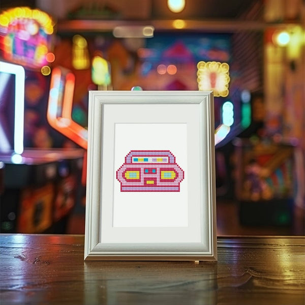 Retro Art, Set of 12 — Mini Diamond Painting Set, product view 4