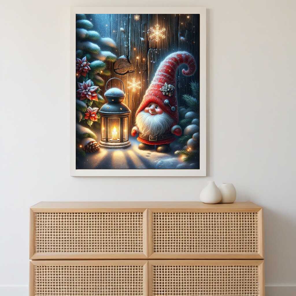Christmas elf — Diamond Painting Kit, product view 2