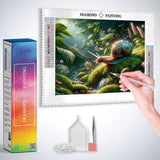 Forest Snail — Diamond Painting Kit, product view 3