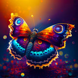 Butterfly in sunlight — AB Diamond Painting Kit design