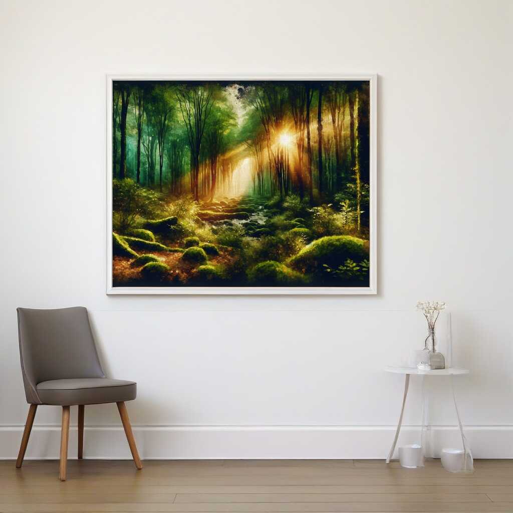 The Ancient Forest — Diamond Painting Kit, product view 2