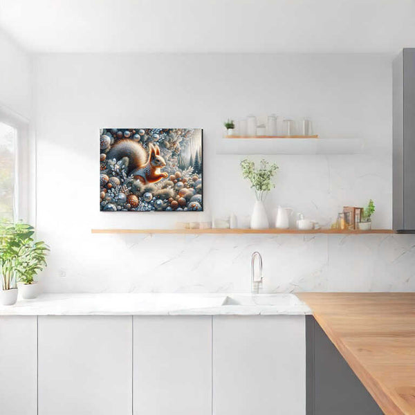 The Squirrel — Diamond Painting Kit, product view 2