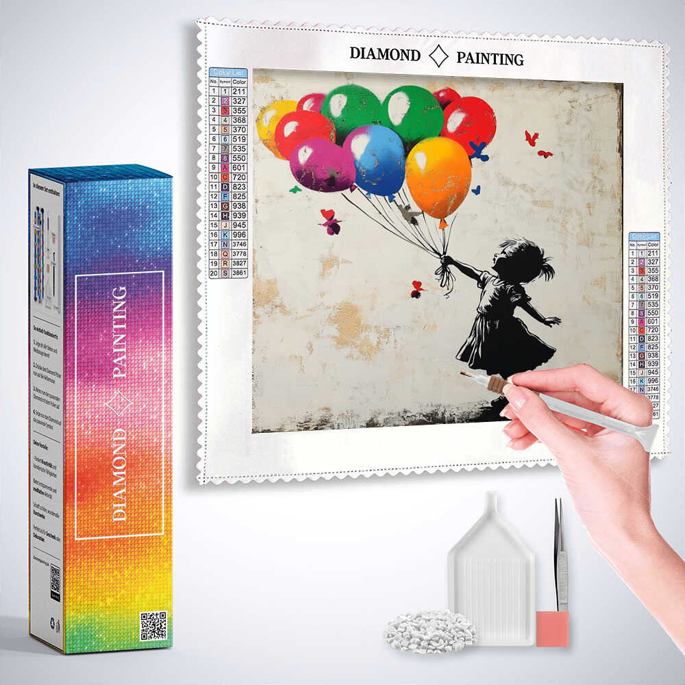 Dreams in Color — Diamond Painting Kit, product view 3