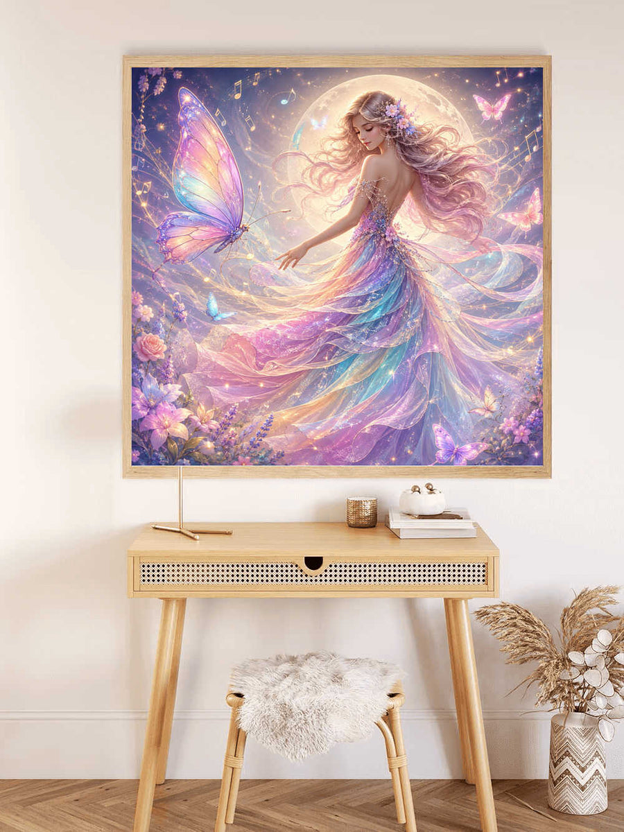 Moonlit Fantasy — Diamond Painting Kit, product view 2