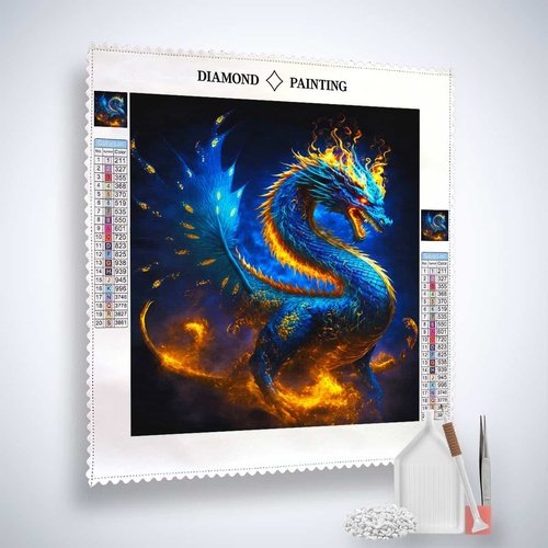 Mountain Keeper — Diamond Painting Kit, product view 2