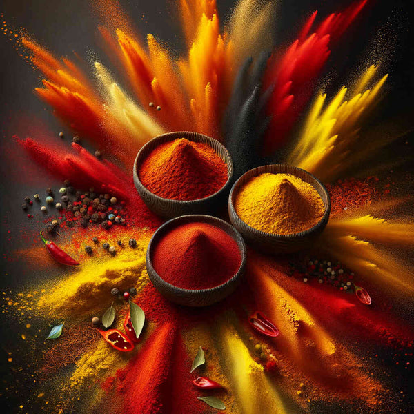Spice Bowls — Diamond Painting Kit design