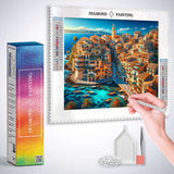 Mediterranean Whispers (DP-7377) — Diamond Painting Kit, product view 3