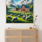 Idyllic country life — Diamond Painting Kit, product view 2