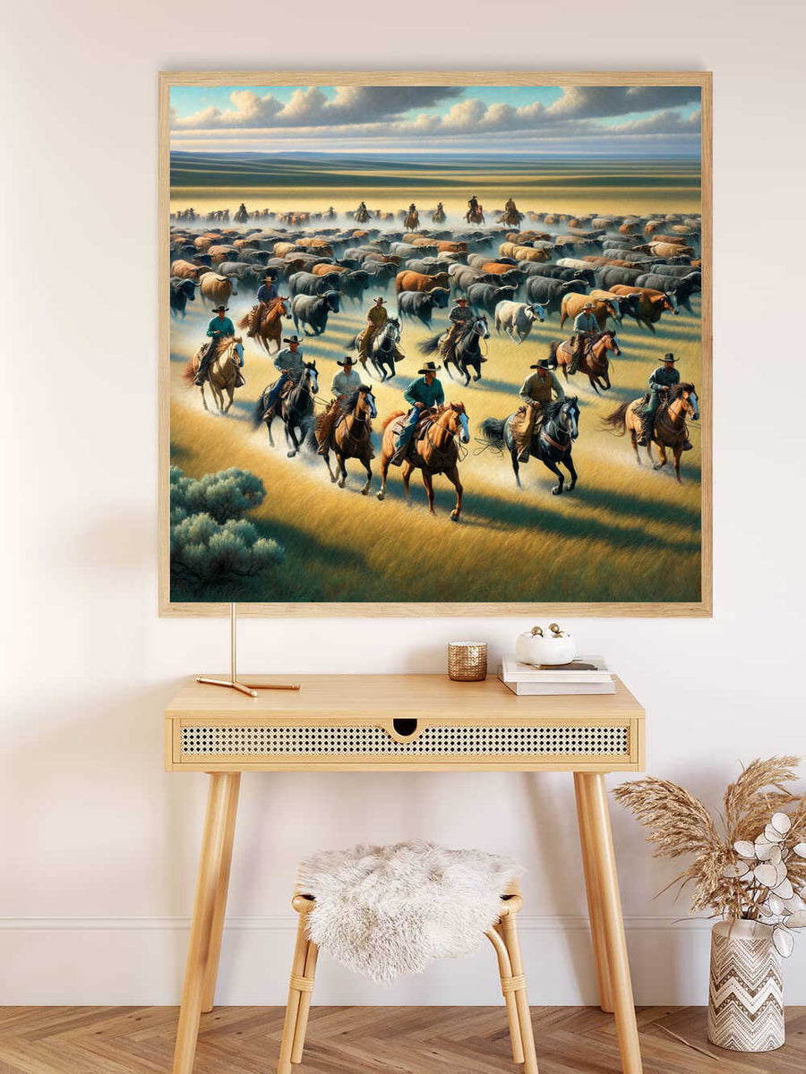 Expanse of the Wild West — Diamond Painting Kit, product view 2