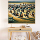 Expanse of the Wild West — Diamond Painting Kit, product view 2