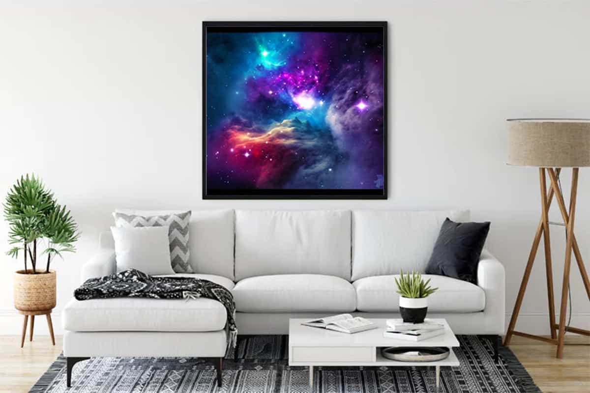 Galactic wonder — Diamond Painting Kit, product view 3