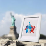 USA Collection, Set of 12 — Mini Diamond Painting Set, product view 8