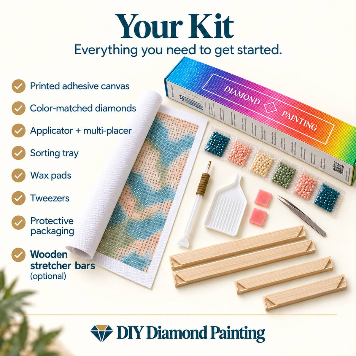 Threads of Color | Diamond Painting Kit
