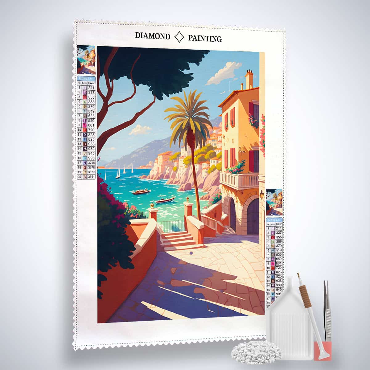 Italian dreams — Diamond Painting Kit, product view 2