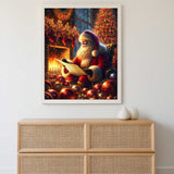 Santa Claus wish list — Diamond Painting Kit, product view 2