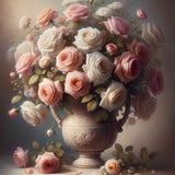 Harmonious bouquet of roses — Diamond Painting Kit design