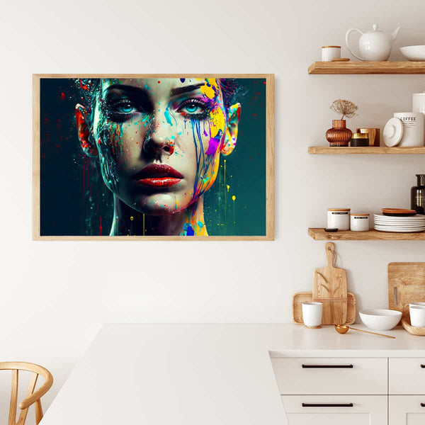 Mourning Rain — AB Diamond Painting Kit, product view 3
