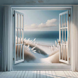 Window View of the Dunes — Diamond Painting Kit design