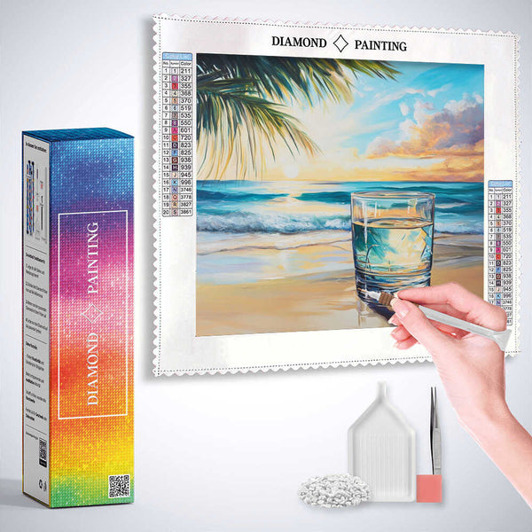 A Clear View of the Sea — Diamond Painting Kit, product view 3