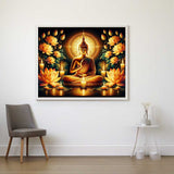 The Golden Buddha — Diamond Painting Kit, product view 2
