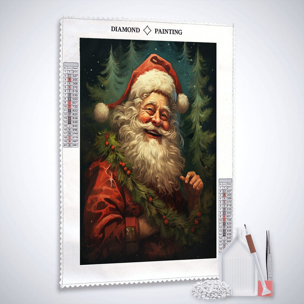 Santa Claus — Diamond Painting Kit, product view 2