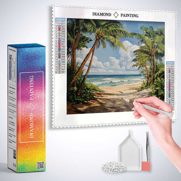 Dreaming of Sunshine — Diamond Painting Kit, product view 3