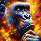 Superior Gorilla — Diamond Painting Kit design