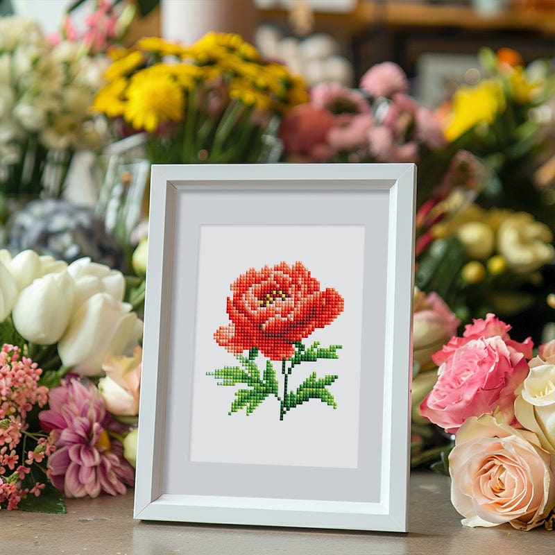 A Sea of Flowers, Set of 12 — Mini Diamond Painting Set, product view 14