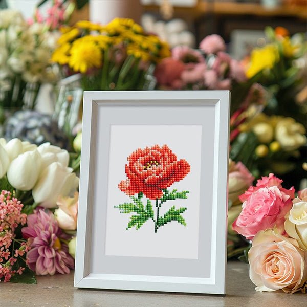 A Sea of Flowers, Set of 12 — Mini Diamond Painting Set, product view 14