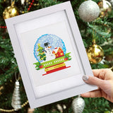 Christmas Wonders, Set of 12 — Mini Diamond Painting Set, product view 3