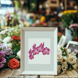 A Sea of Flowers, Set of 12 — Mini Diamond Painting Set, product view 9