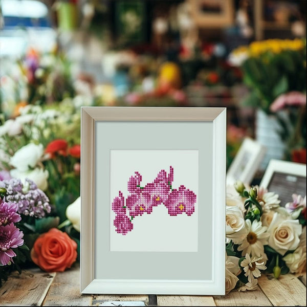 A Sea of Flowers, Set of 12 — Mini Diamond Painting Set, product view 9