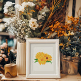 A Sea of Flowers, Set of 12 — Mini Diamond Painting Set, product view 10