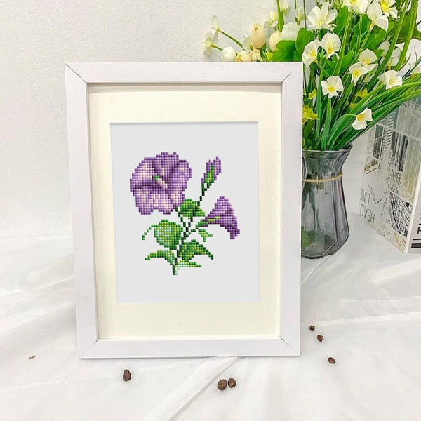 A Sea of Flowers, Set of 12 — Mini Diamond Painting Set, product view 12