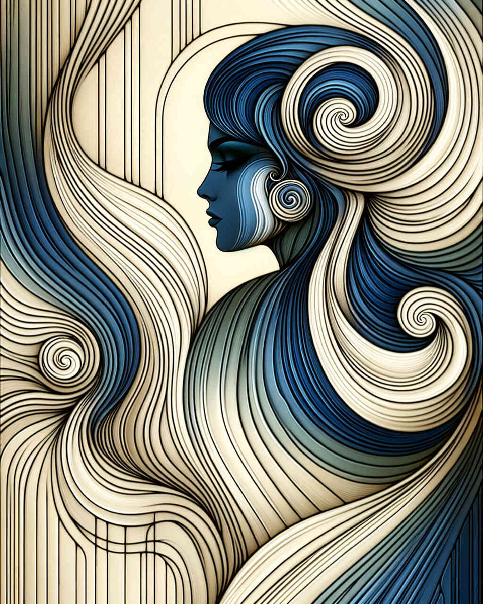 Full of verve — Diamond Painting Kit design