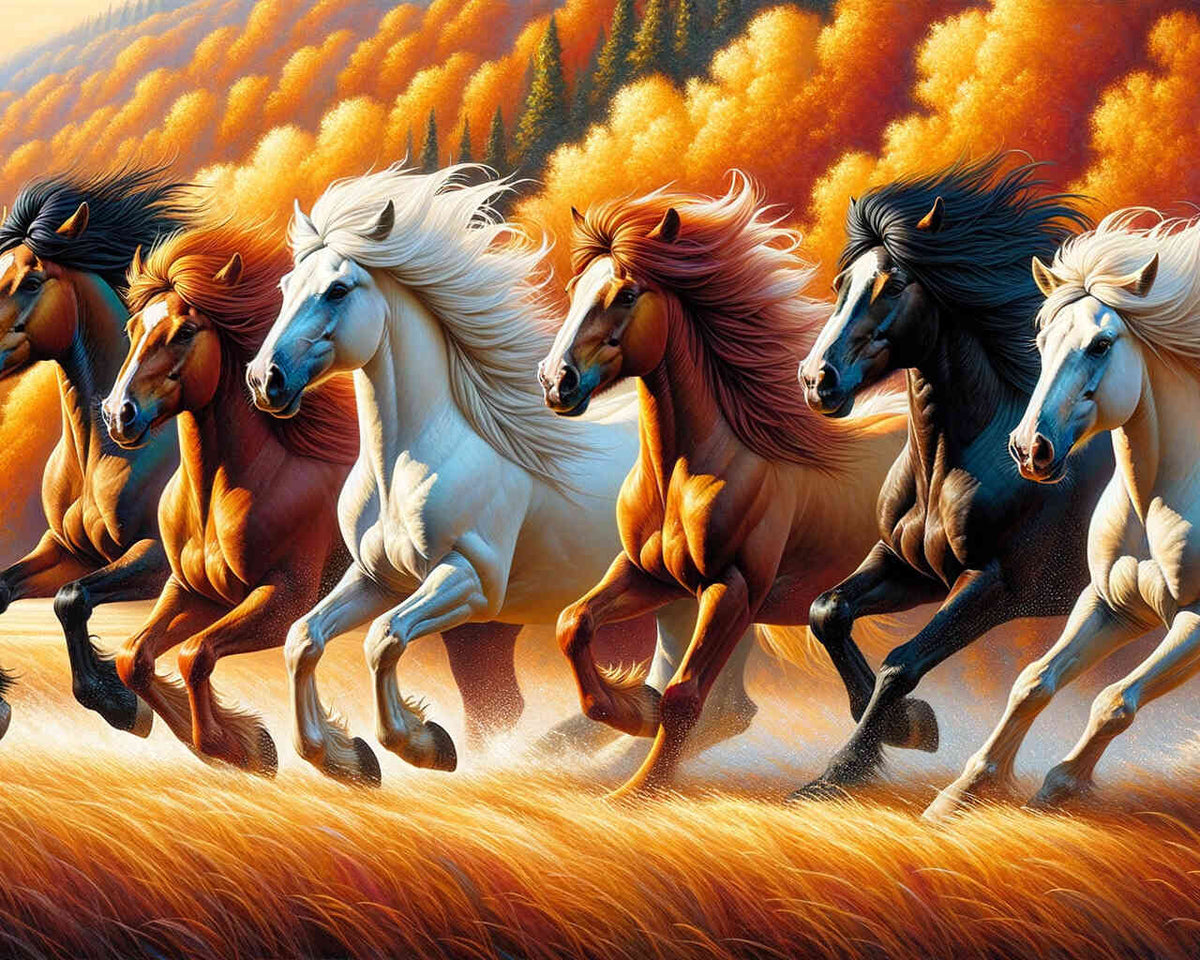 Wild Horses — Diamond Painting Kit design