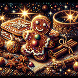 Gingerbread Delights — Diamond Painting Kit design